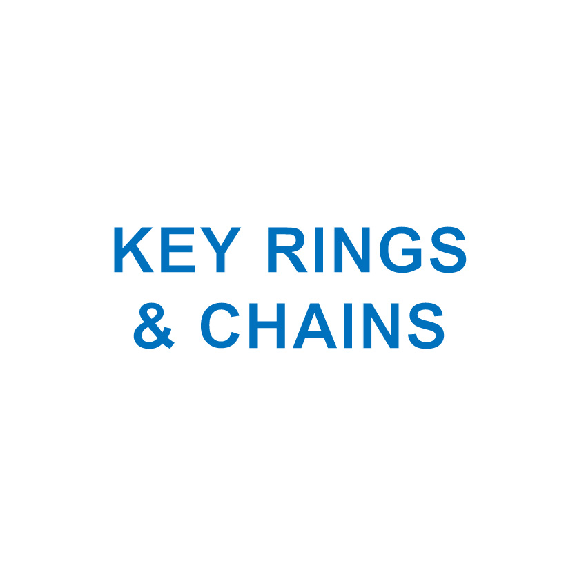 KEY RINGS & CHAINS