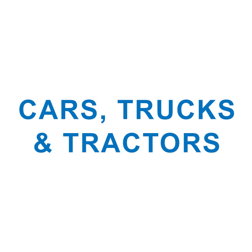 CARS, TRUCKS & TRACTORS