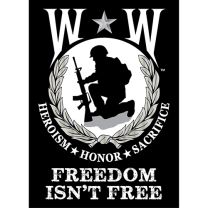 BANNER-WOUNDED WARRIOR