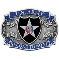 BUCKLE-ARMY,002ND DIV.