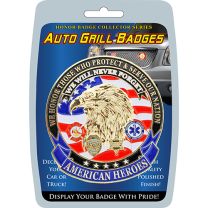 AUTO GRILL BADGE-AMERICAN