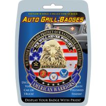 AUTO GRILL BADGE-AMERICAN