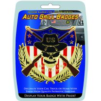 AUT0 GRILL BADGE-AMERICAN