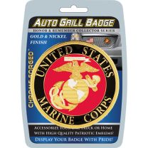AUTO GRILL BADGE-U.S. MARINE