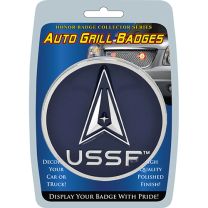 AUTO GRILL BADGE-U.S. SPACE