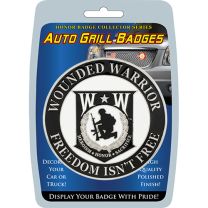 AUTO GRILL BADGE-WOUNDED