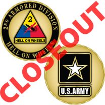 CHALLENGE COIN-ARMY,002ND