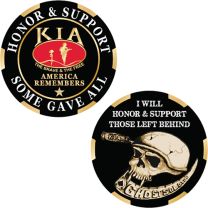 CHALLENGE COIN-KIA GHOST SLDR