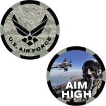 CHALLENGE COIN-USAF AIM HIGH