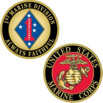 CHALLENGE COIN-USMC,1ST
