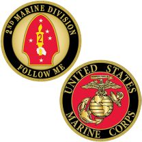 CHALLENGE COIN-USMC,2ND