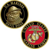CHALLENGE COIN-USMC DEVIL