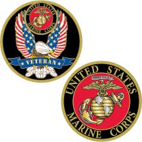 CHALLENGE COIN-USMC VET