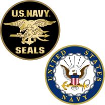 CHALLENGE COIN-USN,SEALS