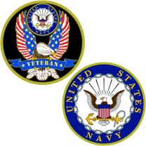 CHALLENGE COIN-USN VET.