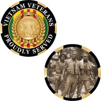 CHALLENGE COIN-VIETNAM VETERAN