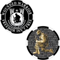 CHALLENGE COIN-WOUNDED WARRIOR