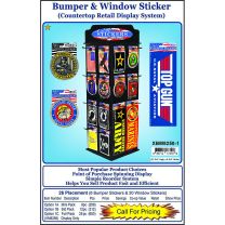 DISP.BUMPER & WINDOW STICKERS
