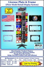 DISP.LICENSE PLATES & FRAMES