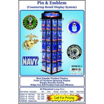 DISP.PINS & EMBLEMS (Lrg Size)
