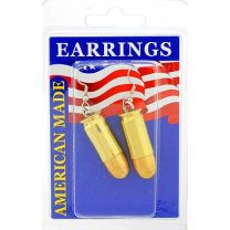 EARRINGS-BULLET,45CAL