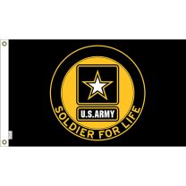 FLAG-ARMY SOLDIER FOR LIFE