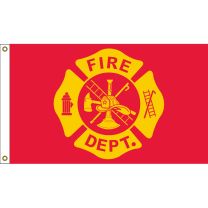 FLAG-FIRE DEPARTMENT LOGO