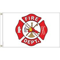 FLAG-FIRE DEPARTMENT LOGO