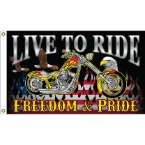 FLAG-LIVE TO RIDE