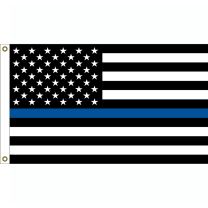 FLAG-POLICE,BLUE LINE