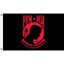 FLAG-POW*MIA RED/BLK