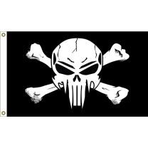 FLAG-SKULL & BONES SNIPER