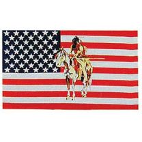 FLAG-USA,NATIVE AM.HORSE