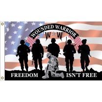 FLAG-WOUNDED WARRIOR