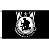 FLAG-WOUNDED WARRIOR