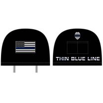 HEADREST COVER-Police Blue Lin