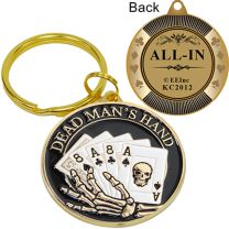 KEY RING-DEAD MAN'S HAND