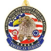KEY RING-AMERICAN HEROES