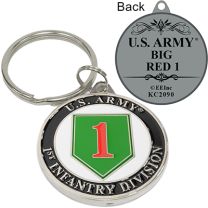 KEY RING-ARMY,001ST DIV.