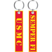 KEY RING-USMC SEMPER FI