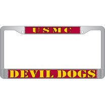 LIC.FRAME,USMC,DEVIL DOGS