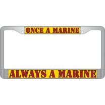 LIC.FRAME,USMC,ONCE A MARINE