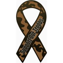 MAGNET-CAR RIBB,CAMO.