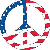 MAGNET-PEACE SIGN