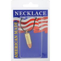 NECKLACE-BULLET,9MM