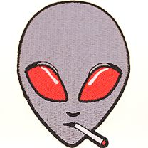 PATCH-ALIEN,SMOKING