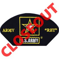 PATCH-ARMY,HAT,RETIRED