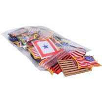 PATCH-CLOSEOUT,USA & PATRIOTIC