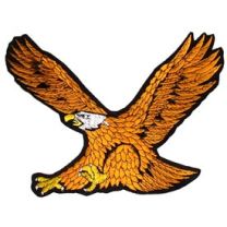PATCH-EAGLE,GOLD