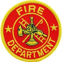 PATCH-FIRE,DEPT.LOGO,RND